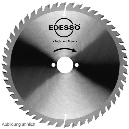 Edessö 17016520 HM-Kreissägeblatt Profi-Vielzahn 2/6/32 HW, Z=52 W, 165 x 2,8/1,8 x 20 mm, Silber
