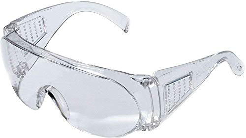 Tector Lunettes de protection EN 166, verre en polycarbonate, léger, confortable, cadre/armature : transparent