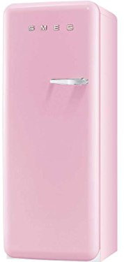 Smeg FAB28LRO1 Libera installazione 248L A++ Rosa - Frigorifero combinato indipendente, Rosa, Sinistra, 90°, 248 L, 256 L