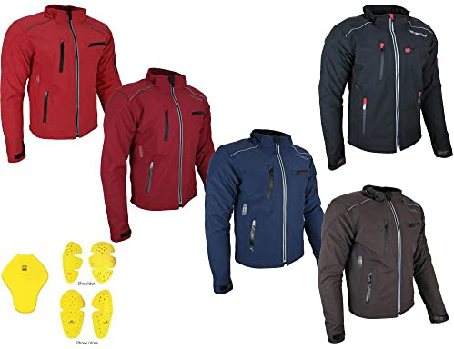 HEYBERRY Soft Shell Motorradjacke Textil M bis 7XL