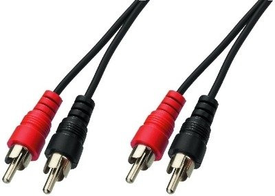Monacor 06.6730 Câble 2x RCA mâle / 2x RCA mâle - 10m