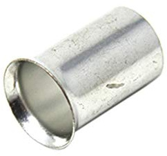 2X BM 01518 Terminale a boccola non isolati rame 50mm2 22mm stagnato BM GROUP