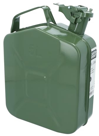 Benzinekan 5L gr/metaal UN-Marke