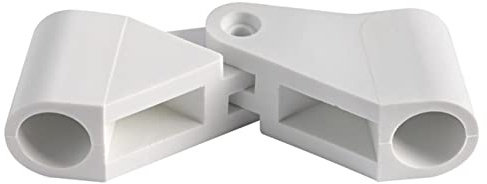 OSCULATI Nylon Zubehör für zusammenklappbare Verdecke mit einem Rohrdurchmesser von 20mm, Ausführung:90° Gelenk
