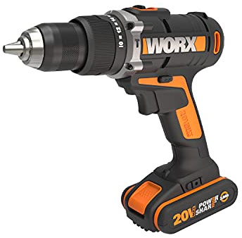 Worx WX372 - Hammer Drill - 2 Batteries 20V - 2,0Ah - Li-ion.