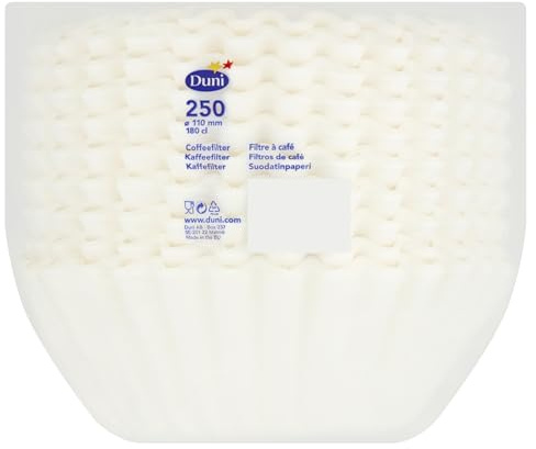 Kaffeefilter Brewmatic, 1,8 l Weiß Papier Ø110 | Packung (250 Stück)
