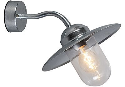 Qazqa munich - Applique murale - 1 lumière - L 200 mm - Gris - Rustique, Rétro - éclairage extérieur