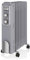 Swan SH60010GRN 9 Finned Oil Filled Radiator, Grey