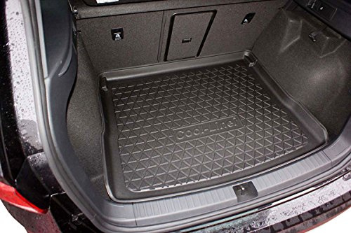 Dornauer Autoausstattung Premium Kofferraumwanne für Seat Ateca 9.2016- / Allrad-Modelle, Schwarz, Kunststoff, 100% passgenau
