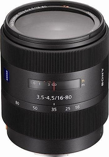 Sony 16-80 mm f/3.5-4.5 Carl Zeiss Vario-Sonnar T DT Zoom Objektiv für Sony Alpha Digital SLR Kamera