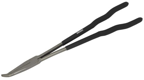 Sealey S0926 Extra-Long 45° Needle Nose Pliers, 400mm, Silver