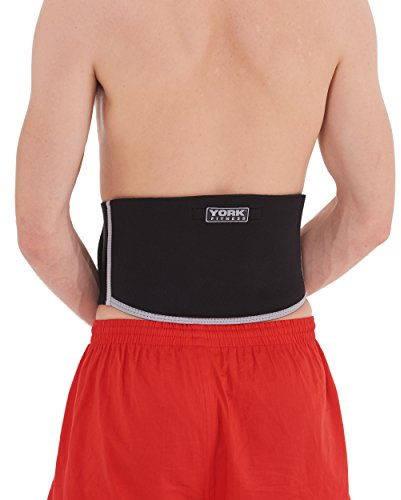 York Fitness Black Adjustable Lumbar Support