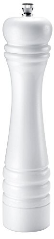 Westmark Salz- und Pfeffermühle, Mit Keramikmahlwerk, Höhe: 24 cm, Buchenholz, Weiß, 63662260