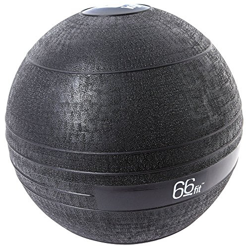 66fit - Palla Slam, Colore: Nero, Nero (Nero), 10 kg