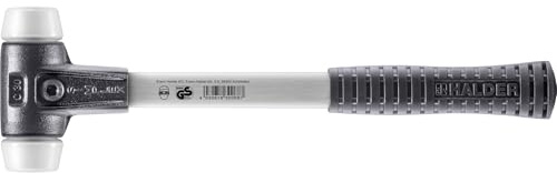 SIMPLEX-Schonhammer, Superplastik; mit verstärktem Tempergussgehäuse und Fiberglasstiel | D=30 mm | 3707.030
