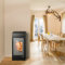 Haas + Sohn 05 714 07 04 Haas+Sohn HSP 2.17 Home-II Pelletofen Tür perl-schwarz