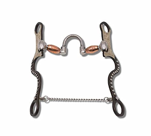 Amesbichler Reitsport Western Gebiss Antique Correction Bit, 12,5 cm