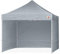 ABCCANOPY 2,5×2,5M Faltpavillon, Tragbarer und Stabiler Partyzelt, Wind- und Regendichter Gartenpavillon, mit 4 Seitenteilen, Grau