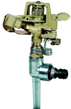 Siena Garden 560938 Messing-Sektorenregner Farbe: messing/silber