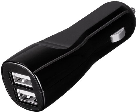 Hama Dual Power USB-KFZ-Ladegerät (4,2 Amp) schwarz