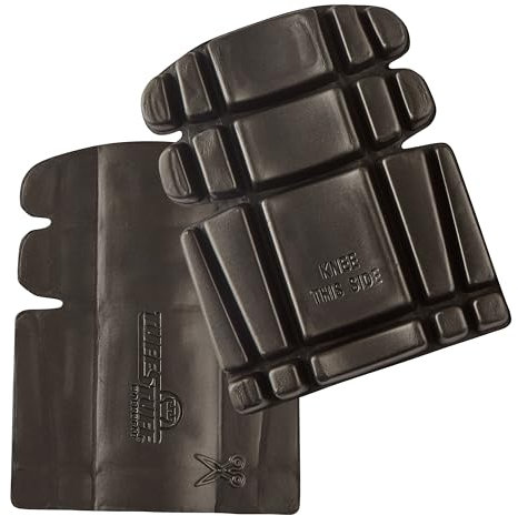 TuffStuff - Knee Pads, One Pair - Offers Extra Knee Protection & Support with Articulated Design - Increased Comfort & Flexibility - Customisable Fit - Ideal for Trade Professionals