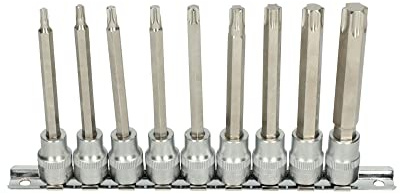 KS Tools 922.3896 9 - Bussola per cacciavite Torx 3/8 T20-T60