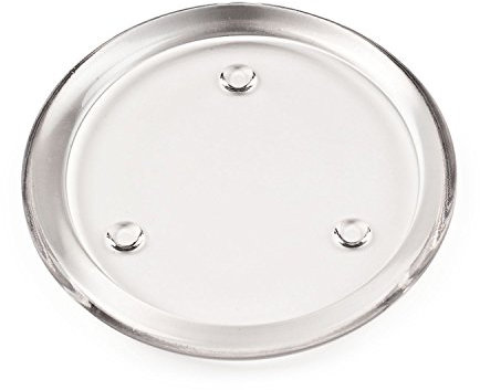 pajoma Kerzenteller rund aus Glas