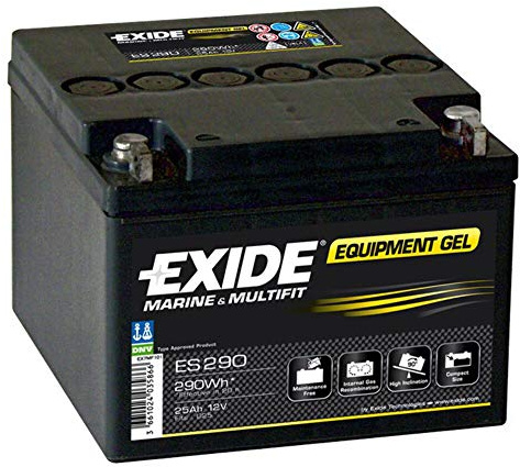 EXIDE ES290 Equipment GEL Starterbatterie 25Ah 12V 240A Gel