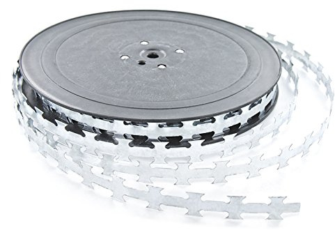 Bandstacheldraht Stacheldraht Bundeswehrdraht Sperrdraht - 50 Meter (1 Rolle)