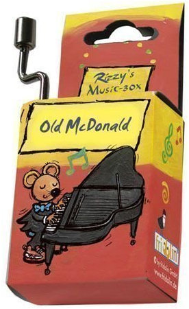 Fridolin 59028 Spieluhr Old McDonald/Rizzy's Music-Box