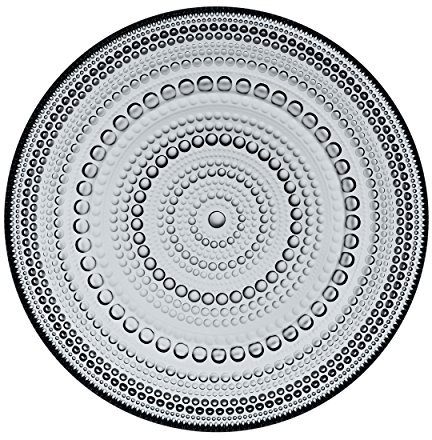 Iittala Kastehelmi - Teller - Kuchenteller - Frühstücksteller - Ø 170 mm - Grau