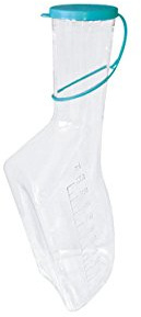 Ratiomed PROFI - Urinflasche für Männer, eckig, langer Hals von carmesin.com (Polycarbonat) 122523