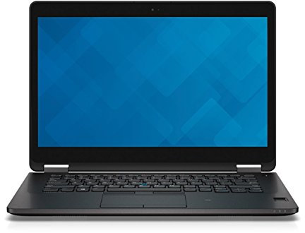 Dell Latitude E7470 14 Inch Laptop (Black) - (Intel Core-i7 2.6 GHz, 8 GB RAM, 256 GB SSD, Intel HD Graphics 520, Windows 10 Pro)