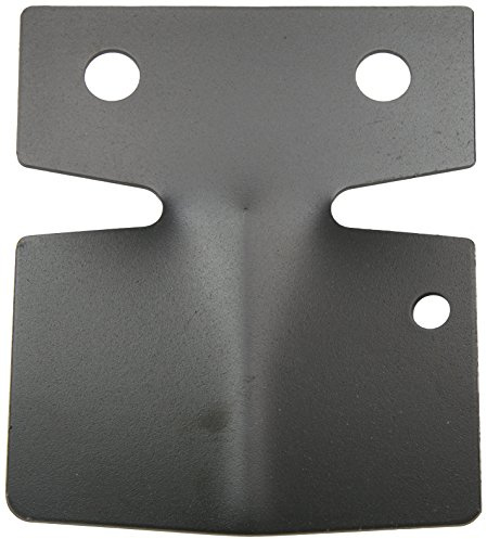 RING Large Black Bumper Protection Plate With Breakaway Cable Hole Included - Ideal for Caravans, Trailers & Horseboxes