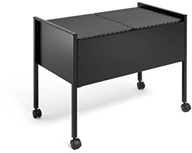 Durable Eco Hängemappenwagen 100 Duo, schwarz, 308201