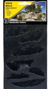 Woodland Scenics Rock Mold-Embankments