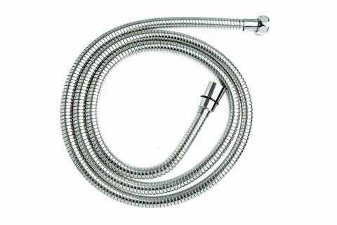 Croydex Essentials Reinforced Stainless Steel Stretch Shower Hose, 1.5-2.0 m