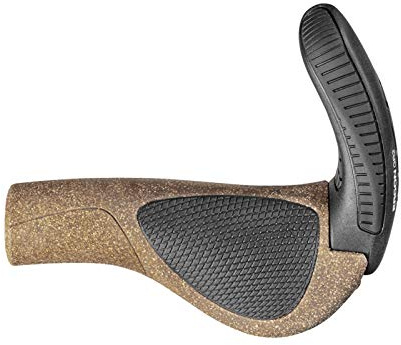 Ergon GP3 Griffe Set mit 3-Finger BarEnd in verschiedenen Versionen, Ergon Version:GP3-S Biokork