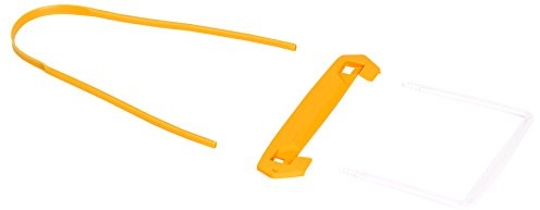 Bankers Box Archivclip Tube 3-teilig für bis zu 630 Blatt Inhalt, 100 Stück, gelb/weiß