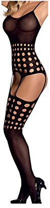 Bodystocking Straps-Look von Obsessive XL/XXL