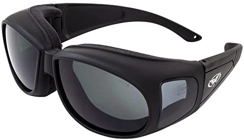 Global Vision Outfitter Padded Motorcycle Fit-Over Glasses