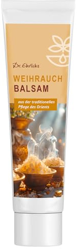 Dr. Ehrlichs Orientalischer Weihrauch Balsam 100ml - Die natürliche Weihrauchcreme - Ayurveda Hautpflege, für Muskel, Schulter, Knie, Nacken -schmerzen, Wohlbefinden bei Rückenschmerzen