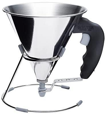 De Buyer Mini Automatic Piston Funnel - 0.8Ltr
