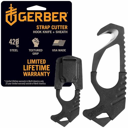 Taglierina Gerber, con Frangivetro Integrato, Lunghezza Totale: 11,1 Cm, Nero, 22-01944