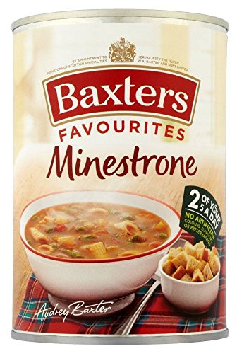 Baxters Soupe minestrone favoris (de 400g) - Paquet de 2