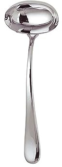 Alessi 5180/13 Nuovo Milano EIN Sossenloeffel glänzend und poliert aus Edelstahl