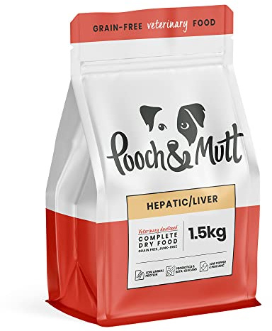 Pooch & Mutt – Veterinary Diet Dog Food (Grain Free), Hepatic, 1.5kg
