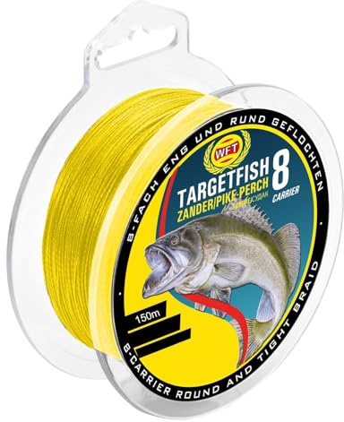 WFT TF8 Zander Yellow 150m - Angelschnur