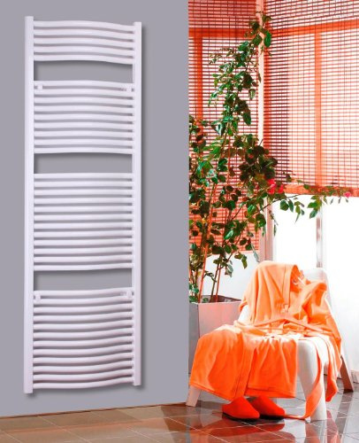 BADHEIZKÖRPER Design Mannheim 3 177x60cm 1471 Watt weiß SZAGATO handtuchwärmer handtuchtrockner handtuchhalter paneelheizkörper vertikal mittelanschluß flachheizkörper mittelanschluss design
