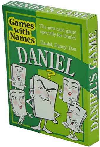 GoForItGames.com DANIEL'S GAME: The ultimate boys stocking filler for boys or men called Daniel, Danny or Dan.